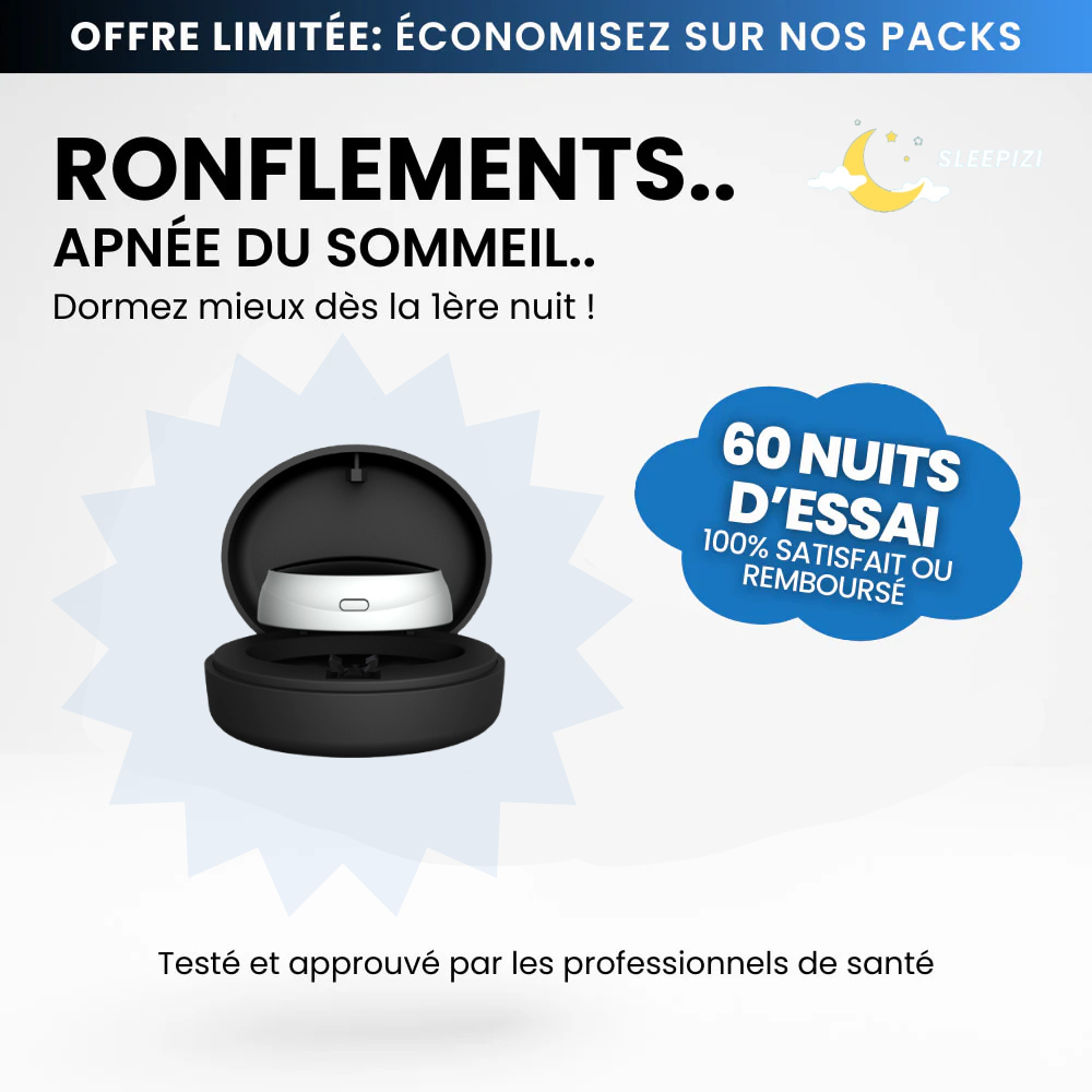 🟣 Stop Ronflement™ – Masseur Vibrant Intelligent